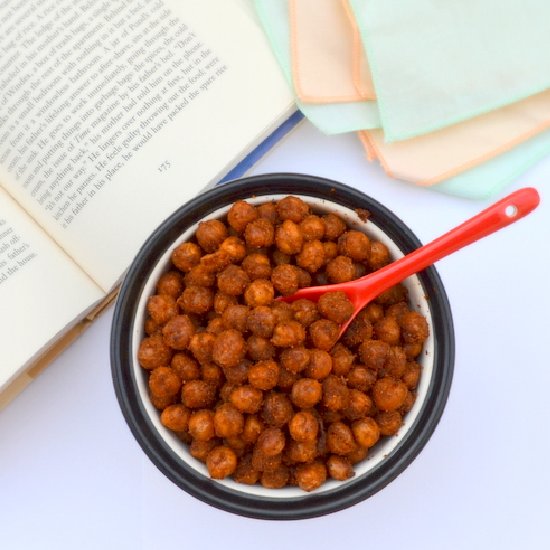 Crispy Spicy Chickpeas