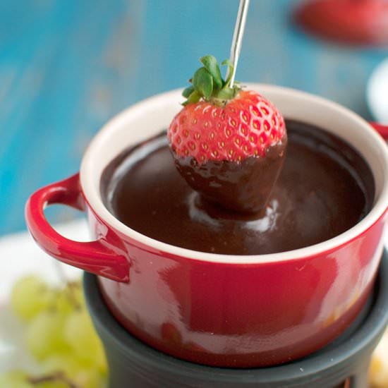 Spicy Chocolate Fondue