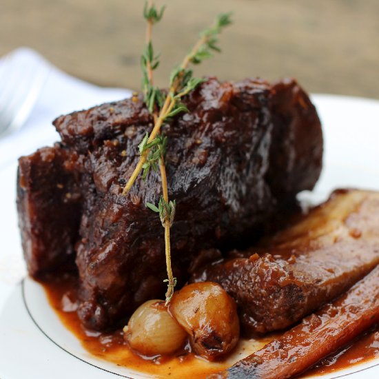 Cabernet-Braised Short Ribs