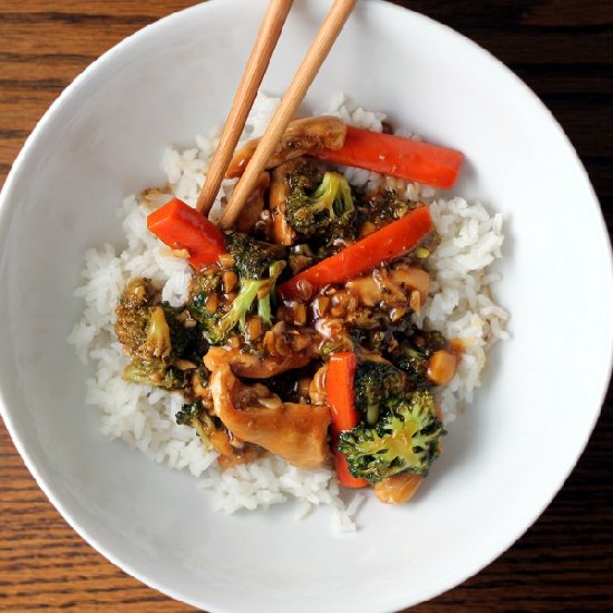 Chicken & Broccoli Stir Fry