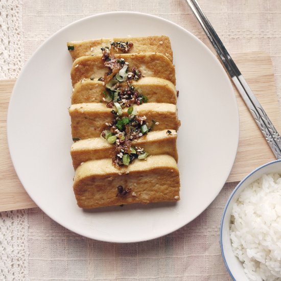 Szechuan Peppercorns Braised Tofu