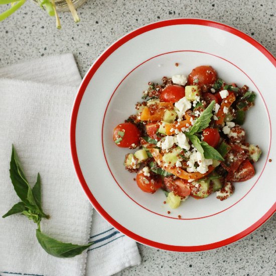 Quinoa Greek Salad