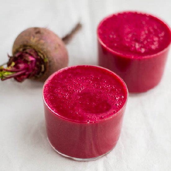 Beet, Orange, and Ginger Smoothie