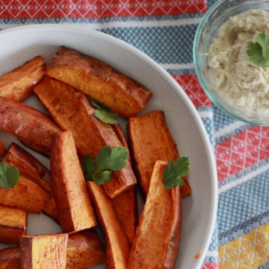 Chipotle Sweet Potato Wedges