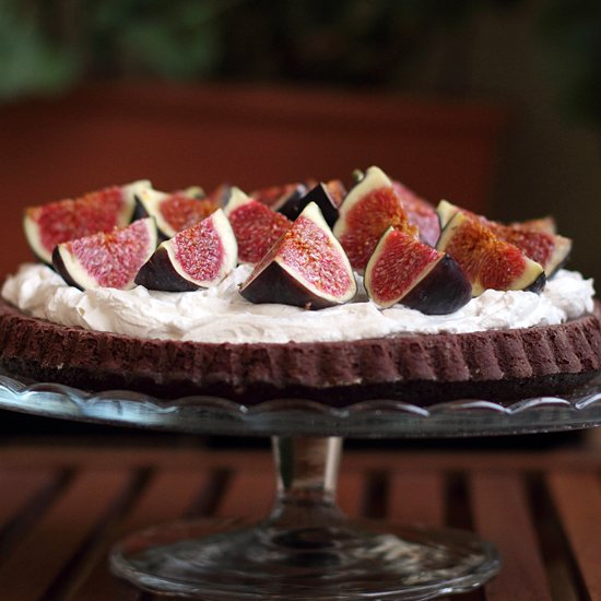 Figs and Mascarpone Cream Tart