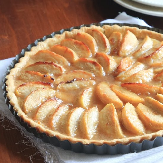 Toffee Apple Tart