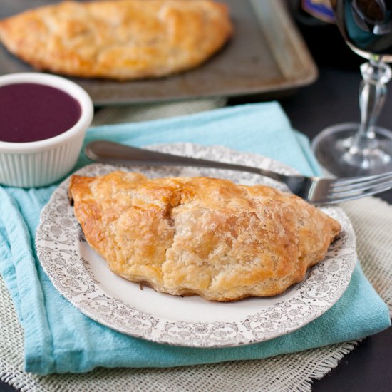 Cornish Beef Burgundy Pasties