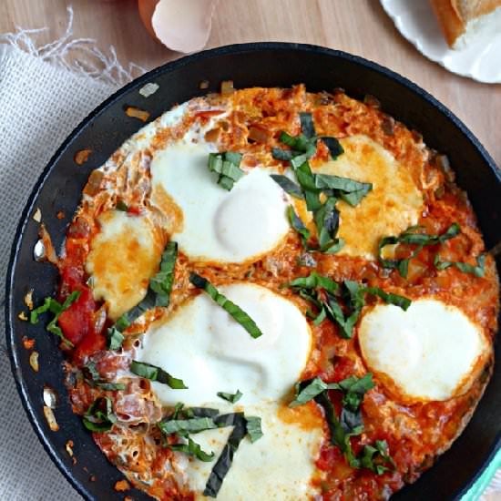 Caprese Shakshuka