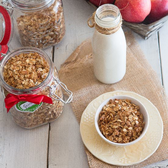 Honey Maple Coconut Granola