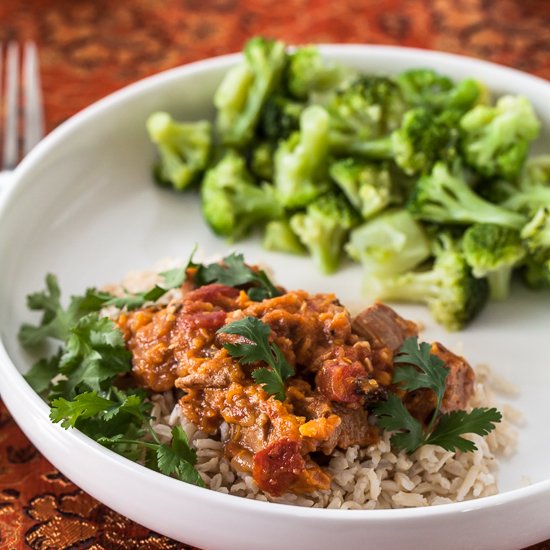 Slow-Cooker Chicken Korma