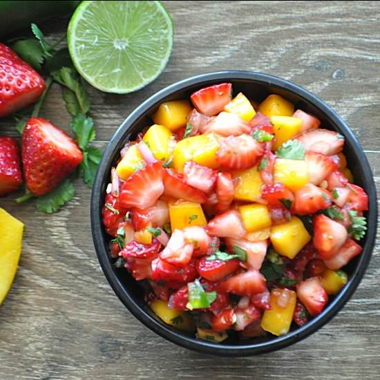 Strawberry Mango Salsa