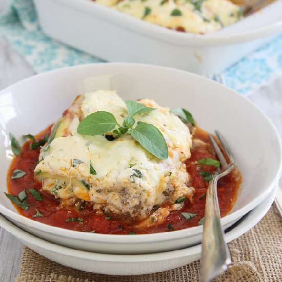 Zucchini Lasagna