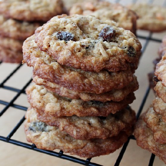 Oatmeal-Raisin Cookies