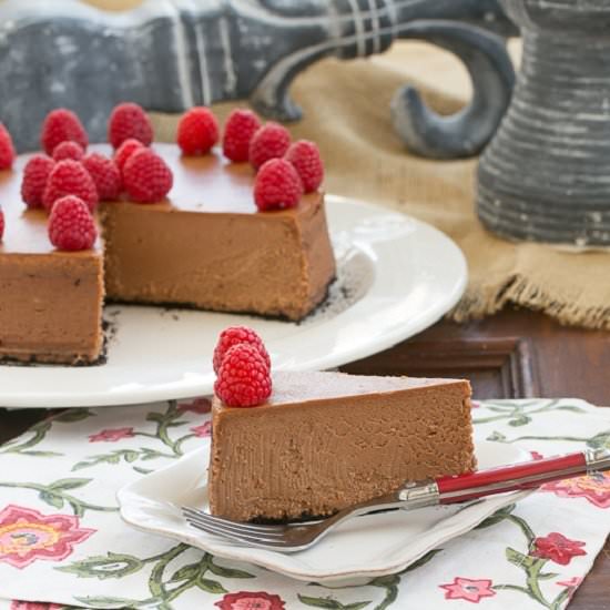 Chocolate-Mascarpone Cheesecake