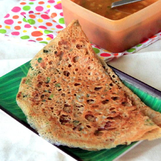 Instant Oats Dosa / Crepes