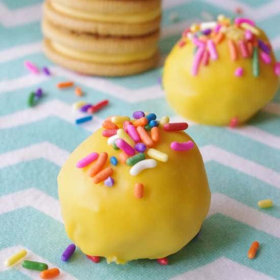 Lemon Oreo Truffles