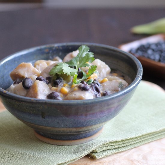 Black Bean, Yucca, & Plantain Stew