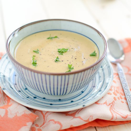 Roasted Fennel and Carrot Soup