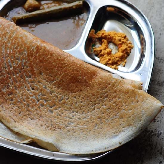 Instant Dosa (Lentil Crepe)