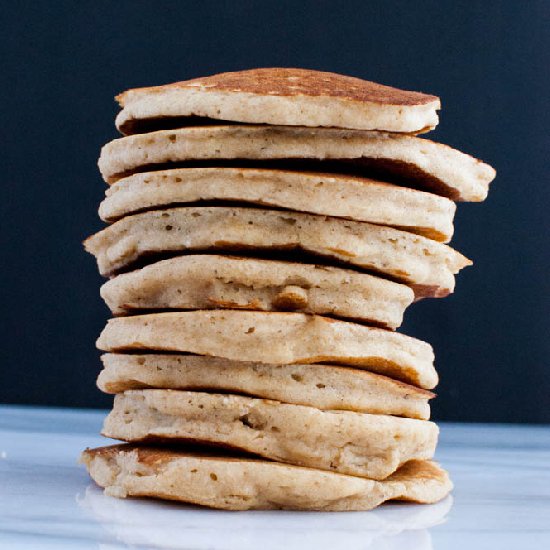 Whole Wheat Masa Flour Pancakes