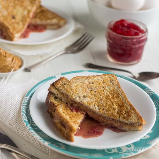 Skinny PB & J French Toast