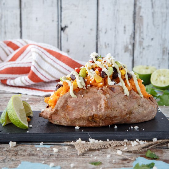 Southwestern Stuffed Sweet Potatoes