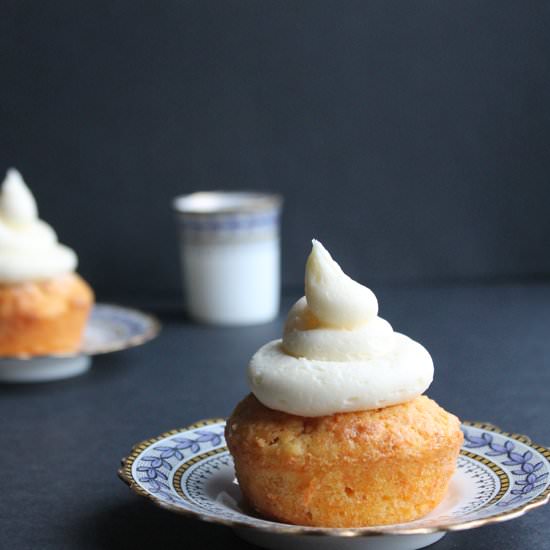 Carrot and Orange Cupcakes