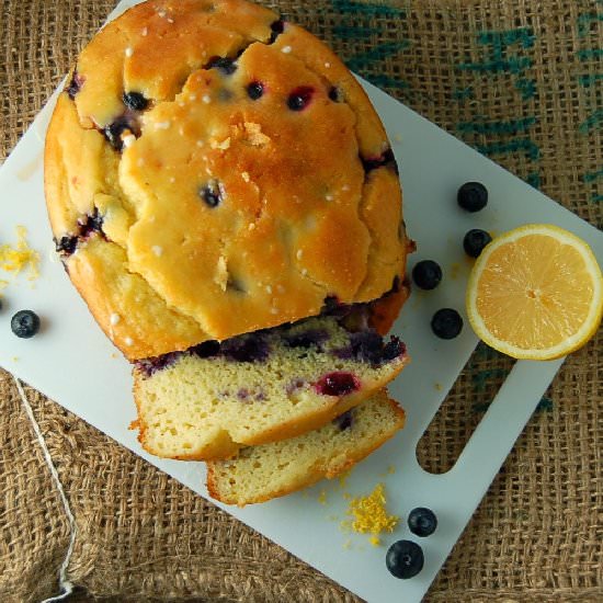 Gluten-Free Lemon-Blueberry Bread!