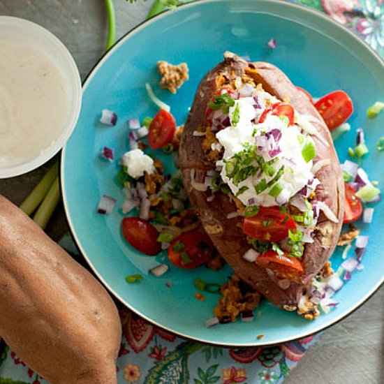 Loaded Mexican Stuffed Sweet Potato