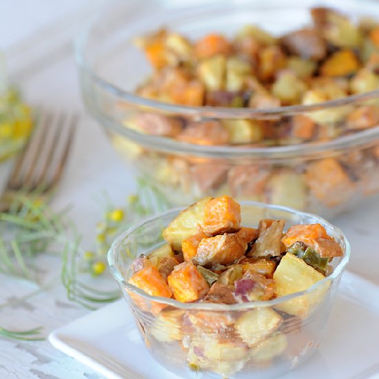 Roasted Sweet Potato Salad