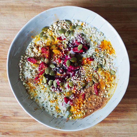 Sprouted Buckwheat Breakfast Bowl