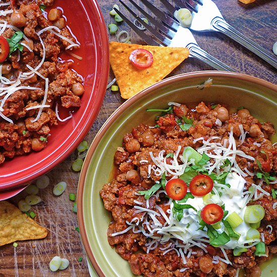 Slow Cooker Turkey & Chorizo Chilli