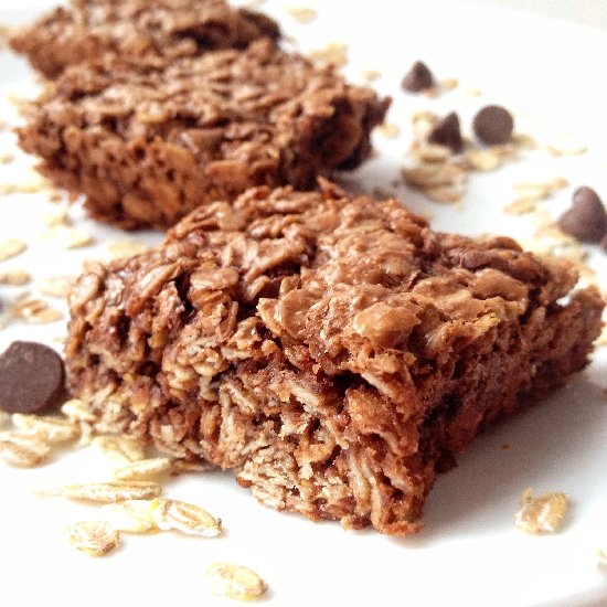 Double Chocolate Oat Bars