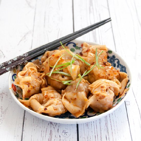 Sichuan Pork Wontons