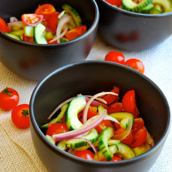 Cherry Tomato and Cucumber Salad