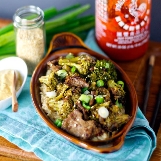 Stir-Fry Beef and Broccoli