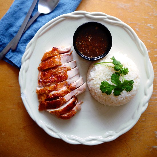 Khao Man Gai-Thai Chicken and Rice