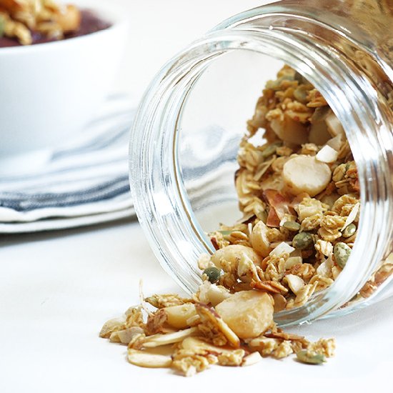 Maple and Cinnamon Granola