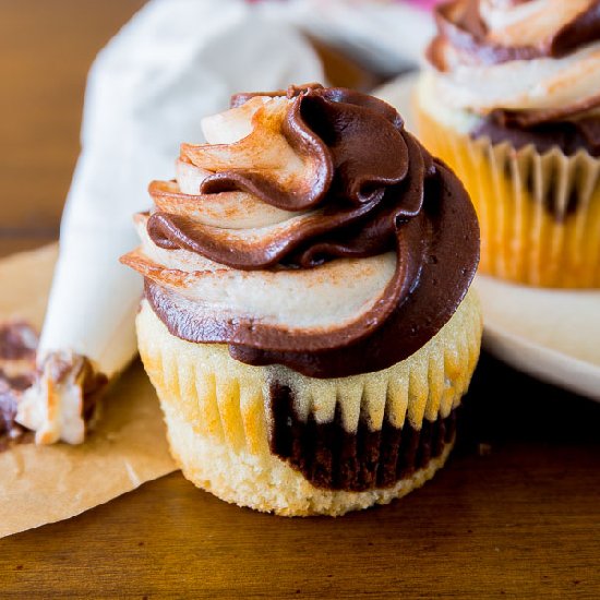 Ultimate Marble Cupcakes