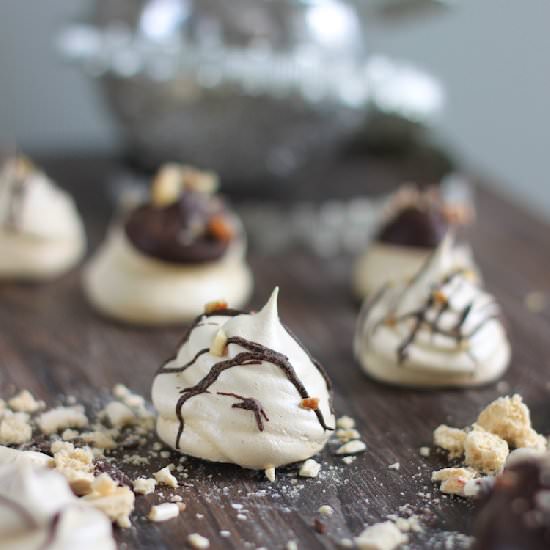 Mini Coffee Meringues