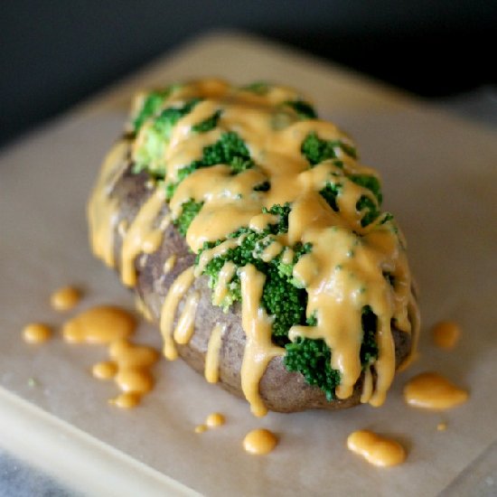 Buffalo Cheese Baked Potatoes