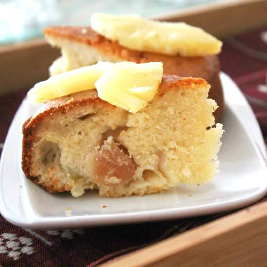 Apple and Pineapple Cake