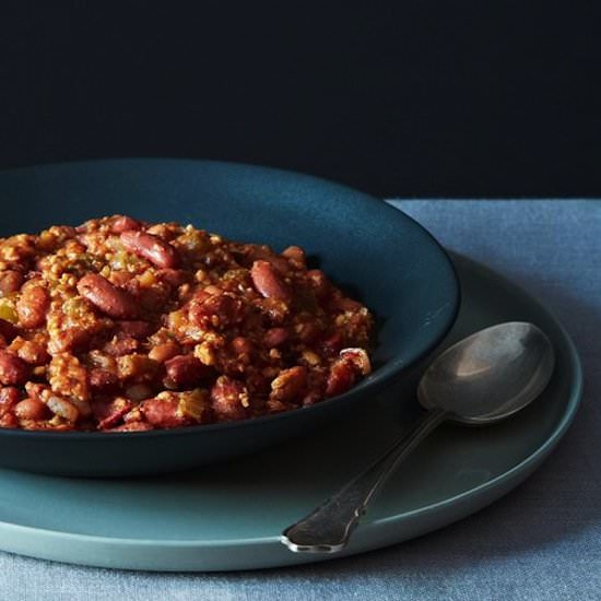 Vegan Tempeh Chili