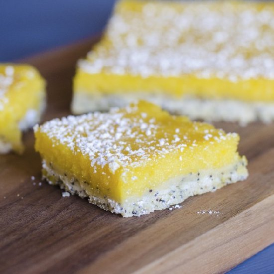 Poppy Seed Lemon Bars