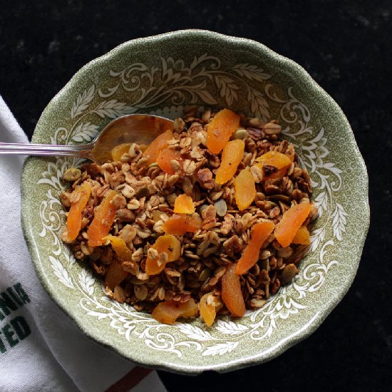 Apricot Ginger Granola