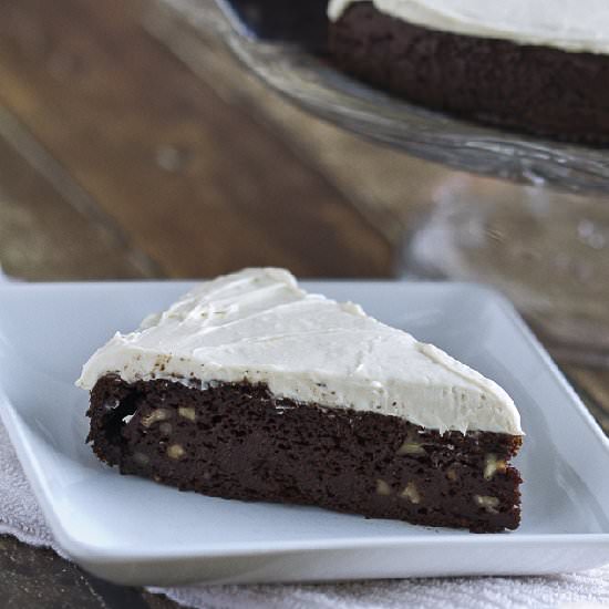 Chocolate Beetroot Cake with Maple