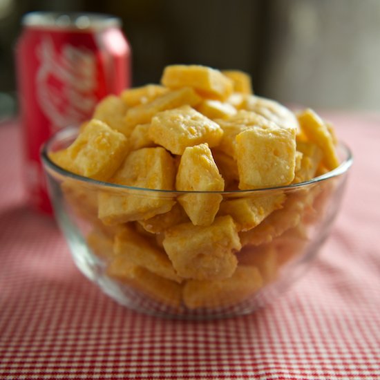 Homemade Cheez-Its