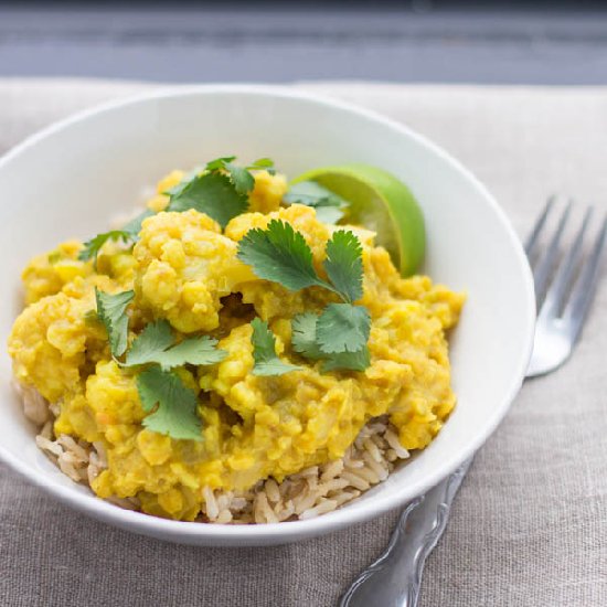 Coconut Red Lentil Curry