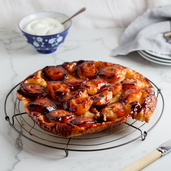 Quince Tarte Tatin