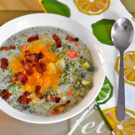 Creamy Potato and Broccoli Soup